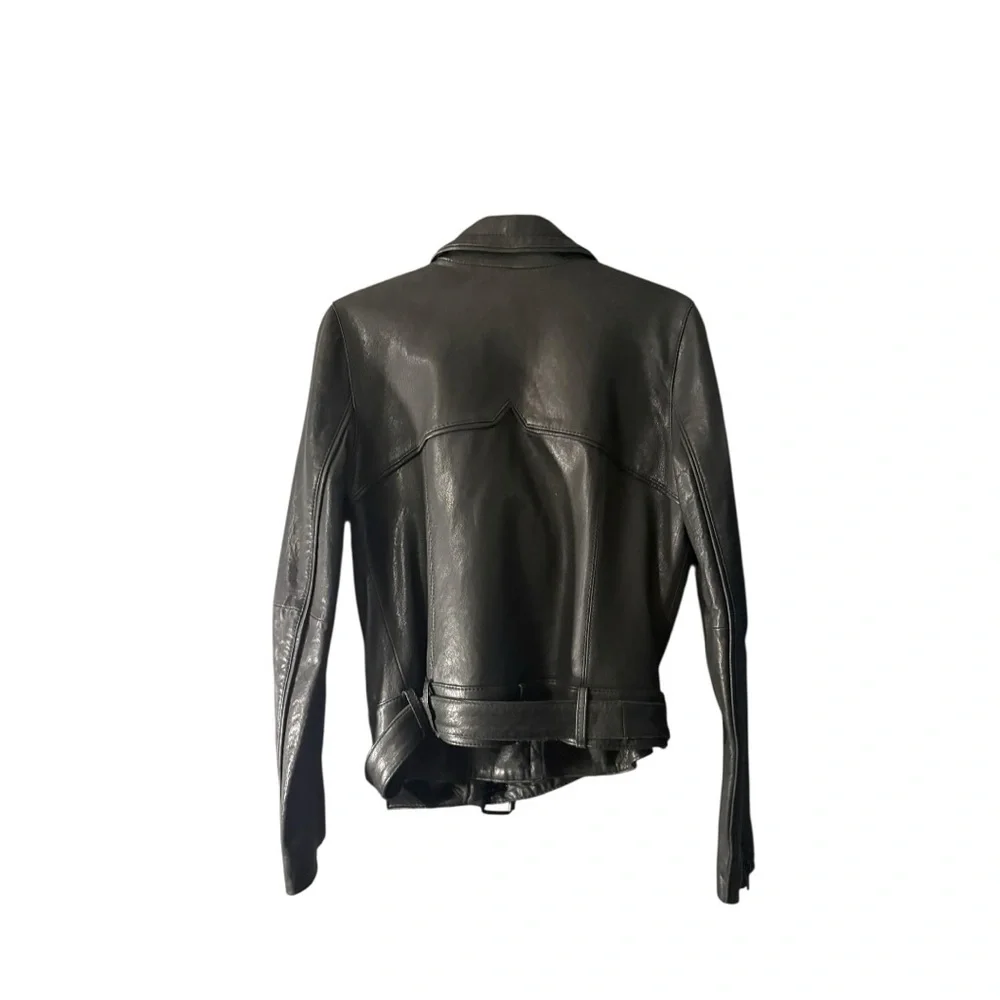 Tory Burch Leather Motorcycle Jacket